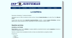 Desktop Screenshot of canalinfosistemas.com