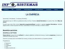 Tablet Screenshot of canalinfosistemas.com